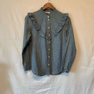 🍃 Levi’s Ruffle Collar 🍃